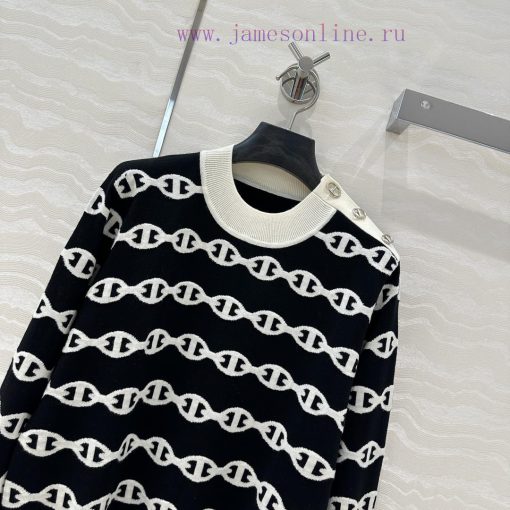 AT76258 H High Intelligence Fashion 25s Spring And Summer New Color Scheme Hanging Wool Knitted 9hu5sv4c - Image 3