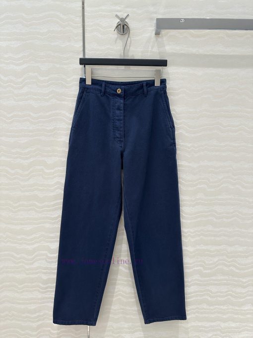AK73955 Miu Miu Girls' Work Clothes Pocket Straight Leg Pants 25s Early Spring New Product Rasc 84ur9knh