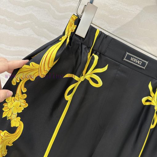 AK76723 Versace Beauty Goddess Venus 25s Spring/Summer Color Positioning Printed Silk Straight f8t3hgyk - Image 5