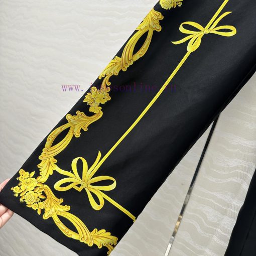 AK76723 Versace Beauty Goddess Venus 25s Spring/Summer Color Positioning Printed Silk Straight f8t3hgyk - Image 7
