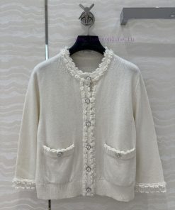 AW76727 Coco Chanel Girls' 25s New Product Classic Round Neck Cardigan Small Coat Positioning H btgzectv