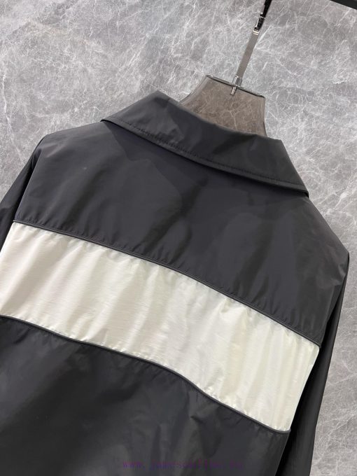 ZW60800 Jil Sande * 25SS Early Spring New Color Matching Zipper Windbreaker Coat | Yb Developed ibd3ey04 - Image 6