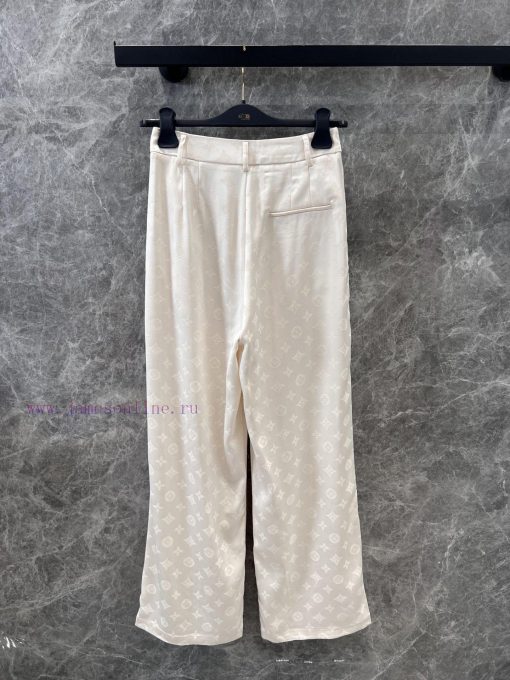 ZK60807 Louis Vuitton 24Fw Autumn/Winter New Jacquard Pattern Hot Diamond Casual Pants | This P 22p0mod5 - Image 3