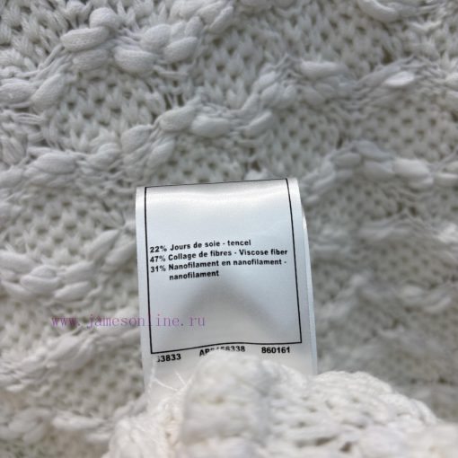 CL76733 Chanel 25 Spring/Summer Woven Crochet Hollow Out Sleeveless Vest Knitted Skirt The Uppe oo4yujw3 - Image 10