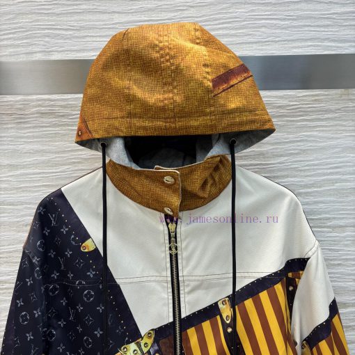 CW76750 Louis Vuitton 25 Early Spring New Collection Classic Pattern Printed Hoodie Classic Lou m3zynpd9 - Image 3