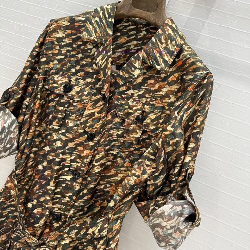 Highly Recommended Is The BW76760 Loro Piana Retro Animal Patterned Silk Hunting Style Jacket M lnjd7rb6 - Image 3