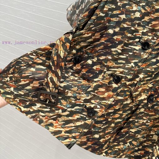 Highly Recommended Is The BW76760 Loro Piana Retro Animal Patterned Silk Hunting Style Jacket M lnjd7rb6 - Image 6