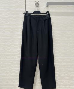 AK76767 Row Minimalist Style Stylish And Stylish High-end Small Trousers Pleated Waist Design S j4lddr7d