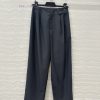 AK76767 Row Minimalist Style Stylish And Stylish High-end Small Trousers Pleated Waist Design S 1ynvegxx