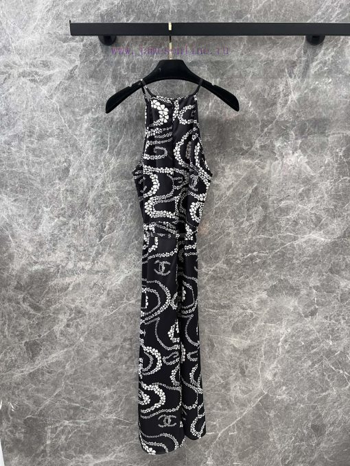 ZL60808 Chanel 25Ss New Spring/summer Floral Print Sleeveless Dress Is Not Only Attractive At F 09cw2j2r - Image 3