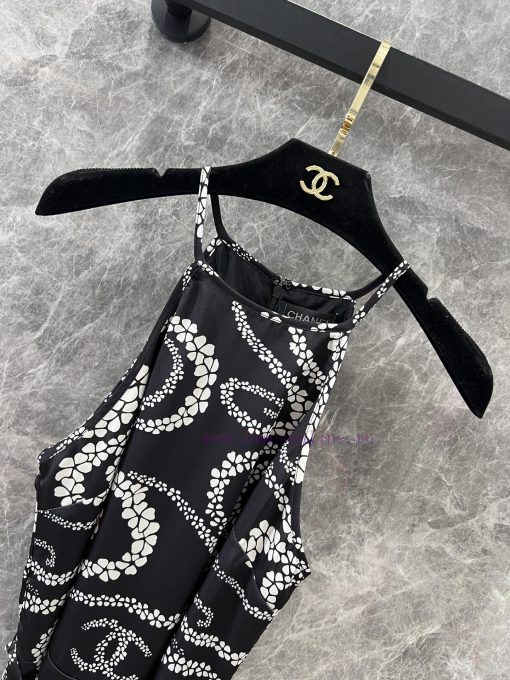 ZL60808 Chanel 25Ss New Spring/summer Floral Print Sleeveless Dress Is Not Only Attractive At F 09cw2j2r - Image 4
