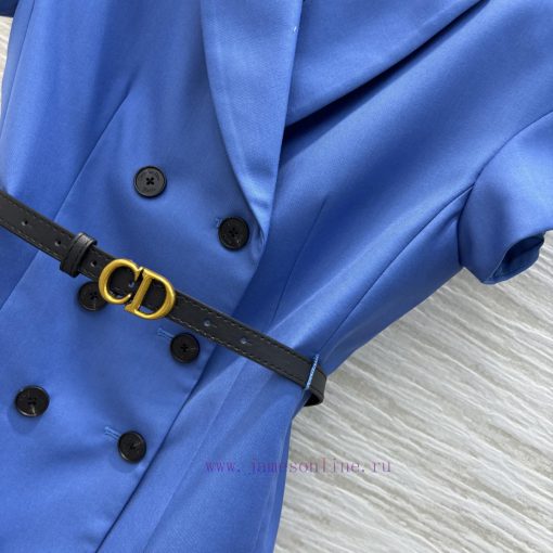 CW76777 Dior 25 Spring/Summer New Color Belt Short Sleeved Suit Jacket With Minimalist And Hand 14zyzo2j - Image 8