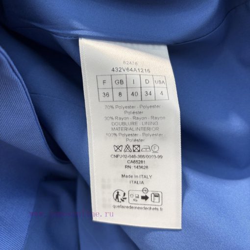 CW76777 Dior 25 Spring/Summer New Color Belt Short Sleeved Suit Jacket With Minimalist And Hand 14zyzo2j - Image 10