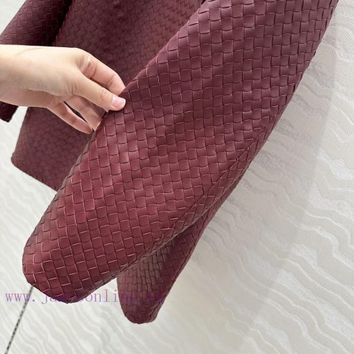 High End AW76795 BV Weaving Technology Retro Modern Fashion Essential Leather Jacket Customer O x0xl9xcf - Image 7