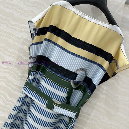 AL76796 H 25 Spring/Summer New Product Kraft Tan Split Dress Coaching Remix Pattern Positioning lkmxz3x6 - Image 10