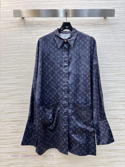 CL76817 Louis Vuitton 25 Early Spring New Collection Featuring A Lapel Long Sleeved Breasted Sh 3s30hy8e