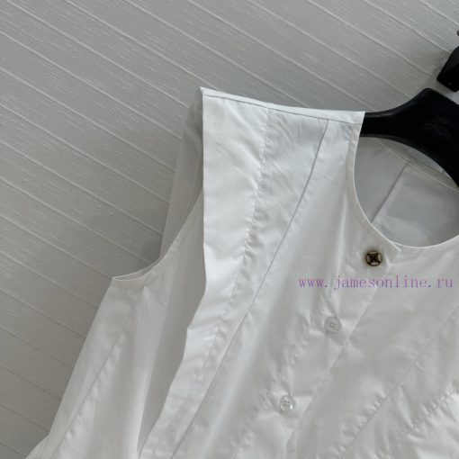Strongly Recommend BC76821 Loui * 25 New Product Knight Style Waist Cinched Sleeveless Shirt Wi hcxxnhe6 - Image 4