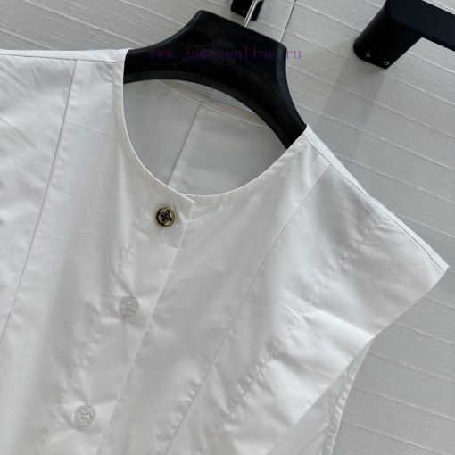 Strongly Recommend BC76821 Loui * 25 New Product Knight Style Waist Cinched Sleeveless Shirt Wi hcxxnhe6 - Image 5