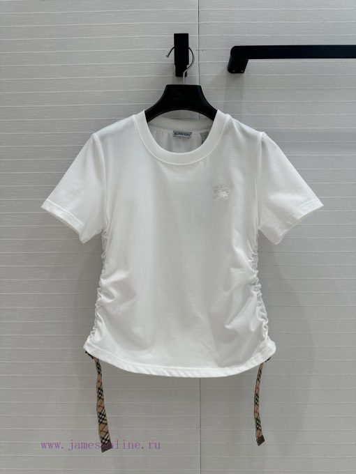 BT76825 Burberry 25 Spring/Summer New Product Long Term Fashionable Single Character Pattern De loeycduk - Image 2