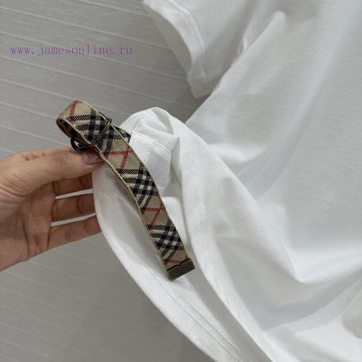 BT76825 Burberry 25 Spring/Summer New Product Long Term Fashionable Single Character Pattern De loeycduk - Image 6