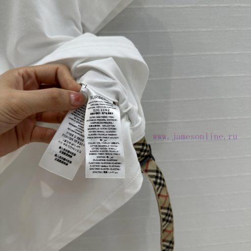BT76825 Burberry 25 Spring/Summer New Product Long Term Fashionable Single Character Pattern De loeycduk - Image 9