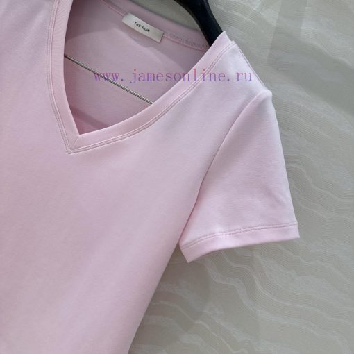 Hot Selling AT76216 V-neck Shipment ️ Row Style Classic Basic T Long-term Fashion Refined Singl z9o376vs - Image 5