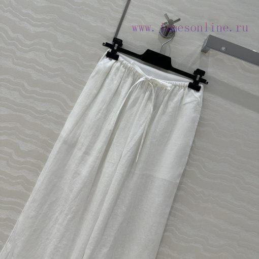Top Selling Recommendation: AK76827 Row Style Minimalist Cotton And Linen Straight Leg Wide Leg 2z1ul3rd - Image 3