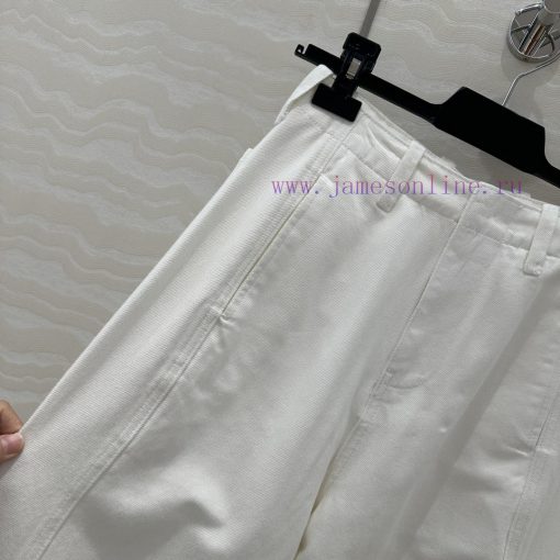 Hot Selling Recommendation: AK76828 Row Style Light And Thin White Sickle Straight Leg Jeans Fo jy12f96y - Image 5