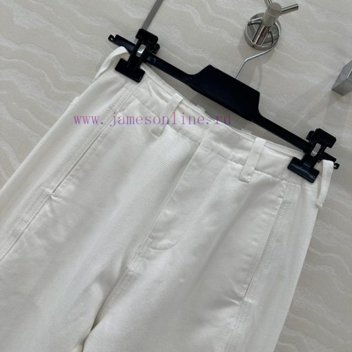 Hot Selling Recommendation: AK76828 Row Style Light And Thin White Sickle Straight Leg Jeans Fo jy12f96y - Image 7