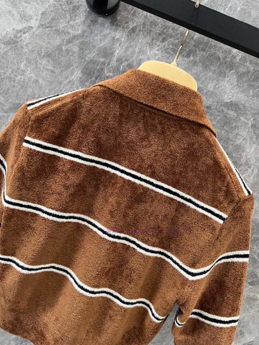 ZT60815 Miumi * 25Ss Spring/Summer New High Waist Polo Short Sleeve Knitted Shirt | YB Developm 8j4ayaka - Image 5