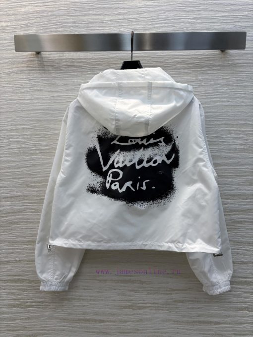 CW76838 Louis Vuitton 25 Early Spring New Collection Short Floral Hooded Double-sided Jacket Ja 3z64dg4j - Image 8
