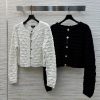 CW76859 Chanel 25 Early Spring Three Dimensional Knitted Yarn Knitted Jacket With Distinctive W ra22j5t9