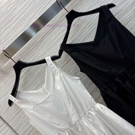 CL76861 Prada 25 Spring/Summer Spaghetti Strap Pleated Dress Is Perfect For Summer Dresses And eewz7ll2 - Image 7