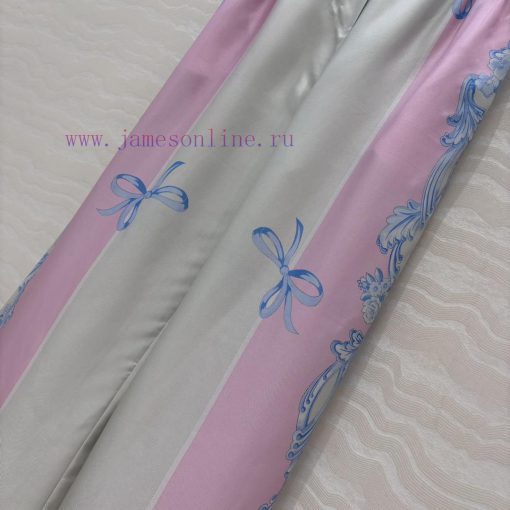 AK76591 Versace Goddess Venus 25s Spring/Summer Color Positioning Printed Silk Straight Leg Pan vproagvm - Image 7