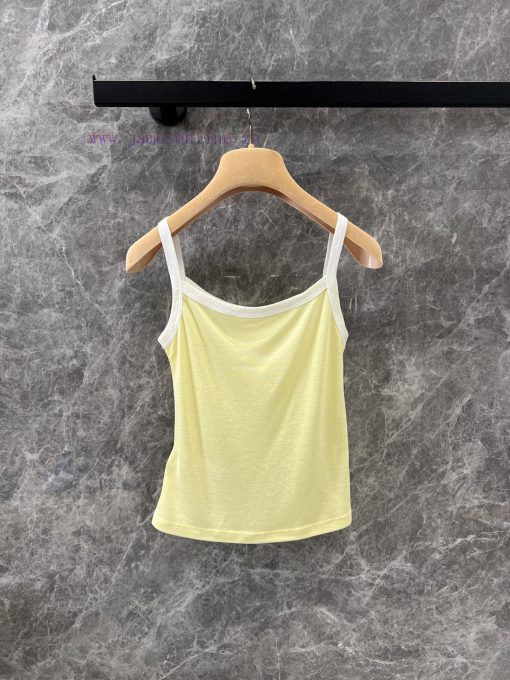 ZT60831 Miumi * 25 Spring/Summer New Tencel Camisole Cardigan Two-piece Set 丨 Produced By Cloud j02gfbli - Image 9