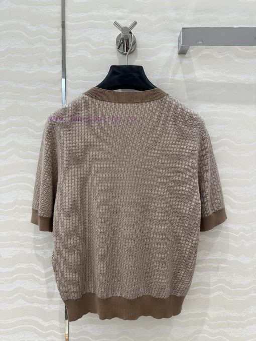 AT76910 FF Song Hye Kyo's Spring/Summer New Product Hanging Wool Knitted Wool Silk Knitted Top ynxz2mv8 - Image 10