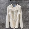 ZW60853 Prada 25Ss Spring/Summer New Hooded Zipper Jacket Submachine Jacket | YB Developed Clas pu6fhlk2