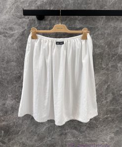ZB60280 Miumi * 25Ss Spring/Summer New Intelligent Molecular College Style Double Collar White uf4qrldo
