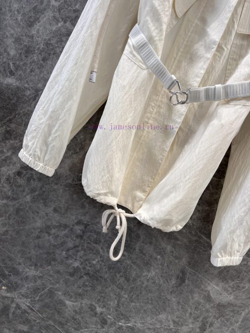ZW60853 Prada 25Ss Spring/Summer New Hooded Zipper Jacket Submachine Jacket | YB Developed Clas pu6fhlk2 - Image 8
