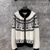 ZW59792 Kha * Te 24Fw Autumn And Winter New Nostalgic Cedar White Small High Collar Fel Island jdilv1iq