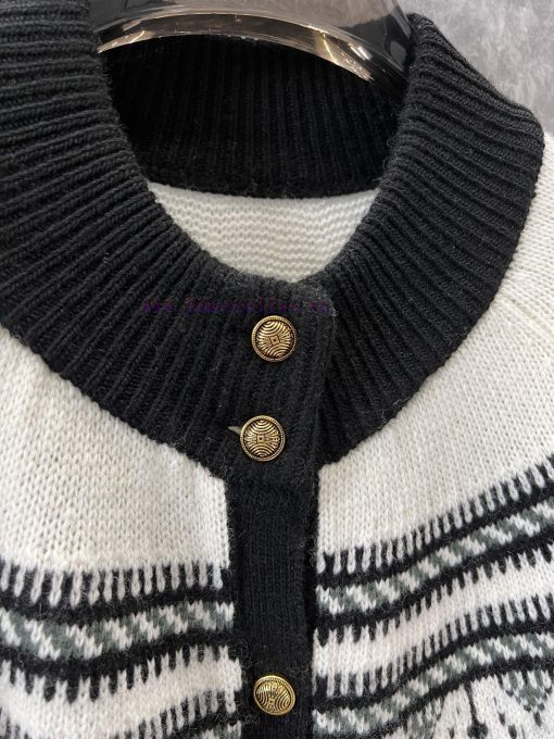 ZW59792 Kha * Te 24Fw Autumn And Winter New Nostalgic Cedar White Small High Collar Fel Island jdilv1iq - Image 6