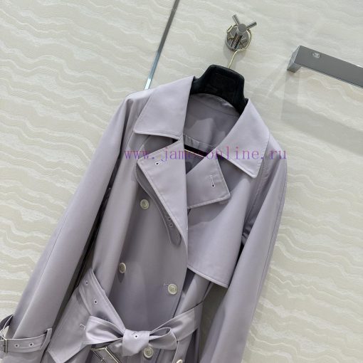 High End AW75915 Max Goddess Comes Standard With A Silhouette Trench Coat Made Of Imported Fabr ssai6ic7 - Image 3
