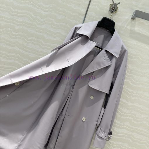 High End AW75915 Max Goddess Comes Standard With A Silhouette Trench Coat Made Of Imported Fabr ssai6ic7 - Image 8