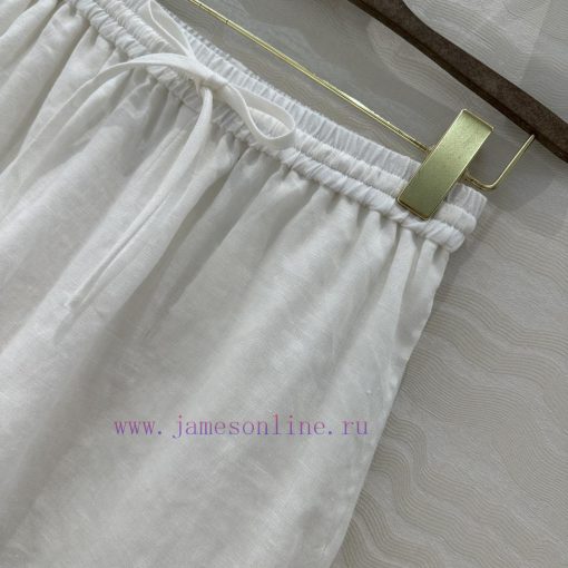 25ss Early Spring New Product AK76293 Loro Piana Old Money Style Dopamine Colored Linen Elastic xayw6zam - Image 5