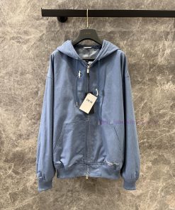 ZW60859 Dior * 25SS Early Spring New Hooded Zipper Jacket | Produced With Brand Letter Embroide 6q7dxeo4