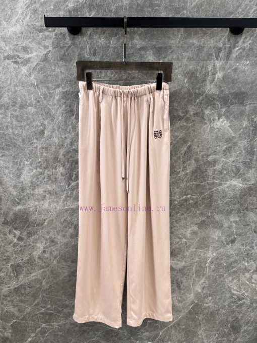 ZK60860 Loewe 25Ss Spring/Summer New Micro Label Embroidered Casual Pants | Produced Classic El afupvftm