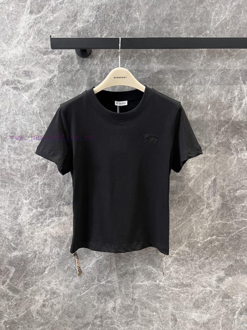 ZT60871 Burberry 25Ss Spring/Summer New Collection Waist Drawstring Grid Decorative Cotton Roun rl65jqj7