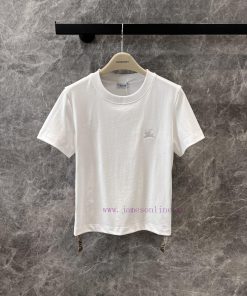 ZT60871 Burberry 25Ss Spring/Summer New Collection Waist Drawstring Grid Decorative Cotton Roun lz4yel69