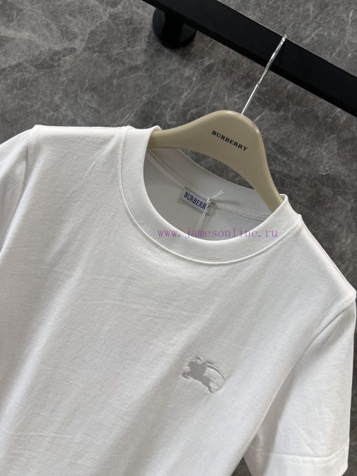 ZT60871 Burberry 25Ss Spring/Summer New Collection Waist Drawstring Grid Decorative Cotton Roun lz4yel69 - Image 4