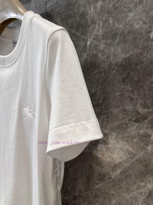 ZT60871 Burberry 25Ss Spring/Summer New Collection Waist Drawstring Grid Decorative Cotton Roun lz4yel69 - Image 8
